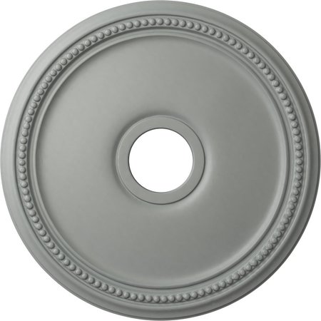 EKENA MILLWORK Diane Ceiling Medallion (Fits Canopies up to 5 3/8"), 18"OD x 3 5/8"ID x 1 1/8"P CM18DI